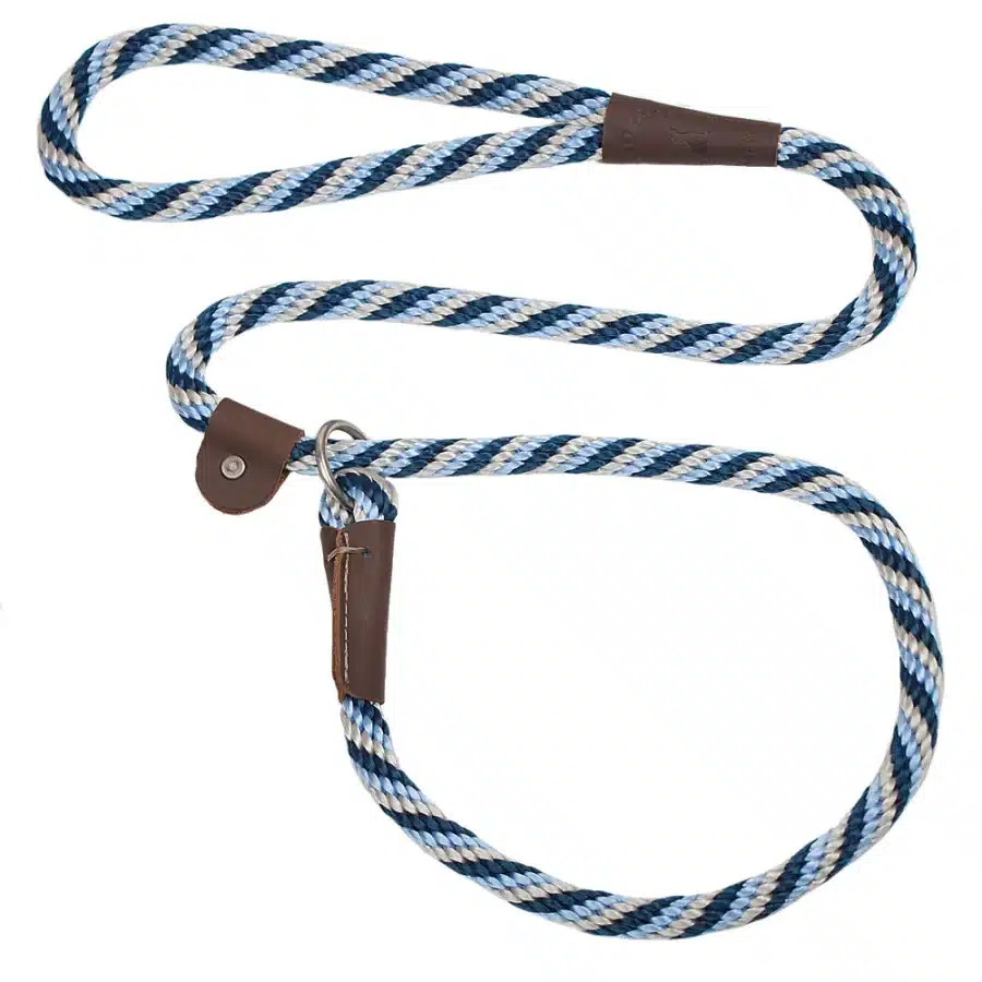 Mendota Retrieverkoppel Twist Blå - Bild 2
