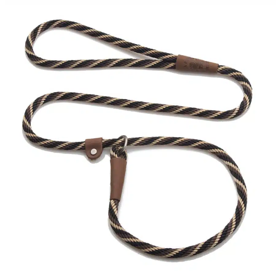 Mendota Retrieverkoppel Twist Mocca