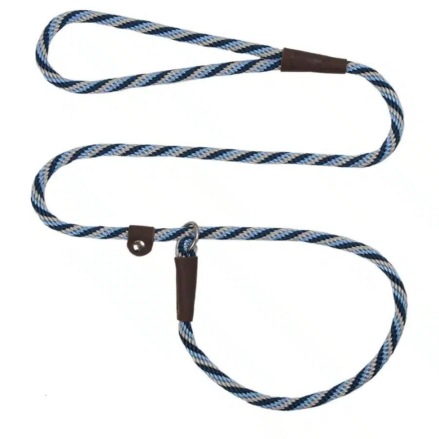 Mendota Retrieverkoppel Twist Blå