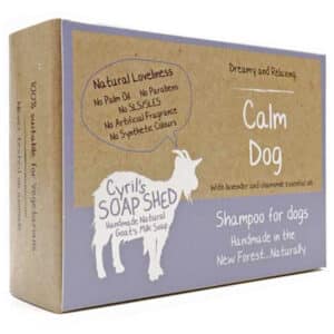 Cyril’s Soap Shed Natural goats milk Calm Dog
