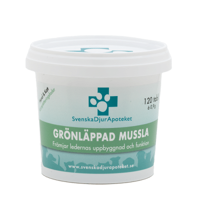 SvenskaDjurApoteket Grönläppad Mussla 120tab