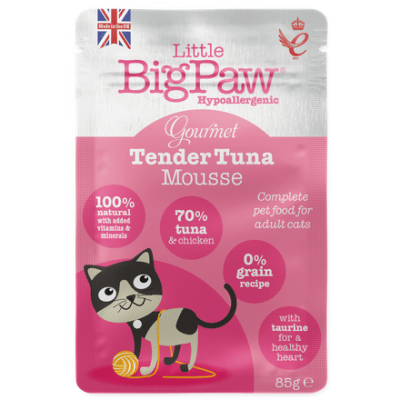 Little Big Paw Gourmet Atlantic Tuna Mousse 85g