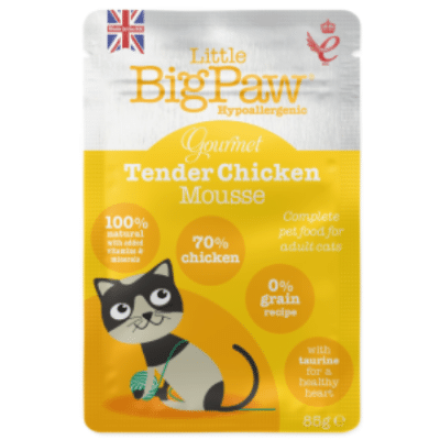 Little Big Paw Gourmet Tender Chicken Mousse 85g