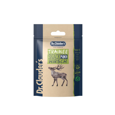Dr. Clauder´s Hundgodis Minibitar 50 g Hjort