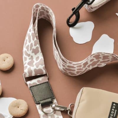Cocopup London Axelband Nude Cow