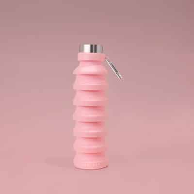Cocopup London Hopfällbar Vattenflaska Rosa