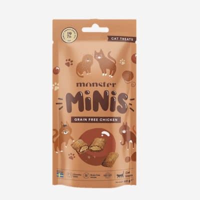 Monster Cat Minis treats Grain Free Chicken 60g