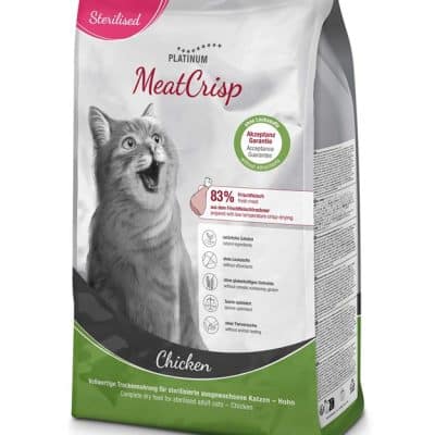 Platinum Cat Meat Crisp Sterilised Chicken 1,5kg