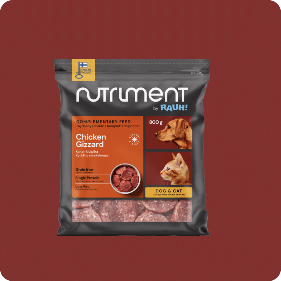 Nutriment by Rauh! Medaljonger Tilläggsfoder Kyckling muskelmage