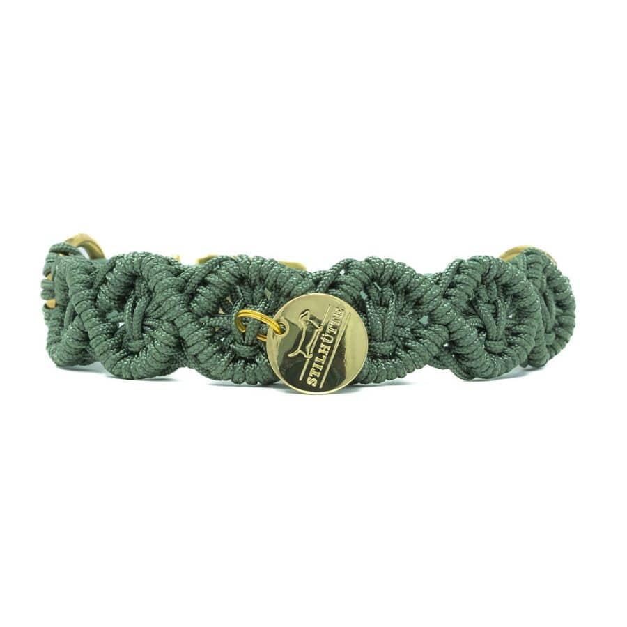 Stilhütte Halsband Paracord Ocean Sage
