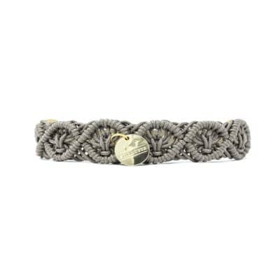 Stilhütte Halsband Paracord Ocean Tan
