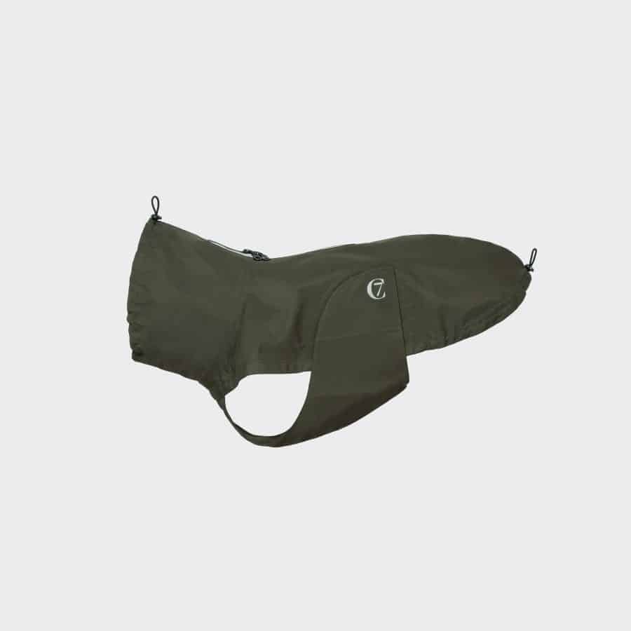 Cloud7 Dublin Raincoat Olive Fransk Bulldog