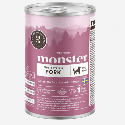 Monster Adult Single Pork våtfoder