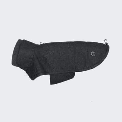 Cloud7 Dog Coat Brooklyn Flannel Anthra