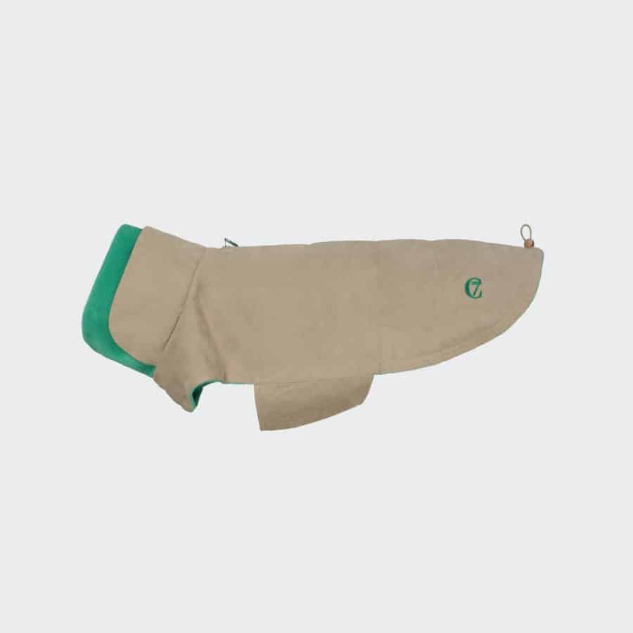 Cloud7 Dog Coat Brooklyn Waxed Cotton Sand