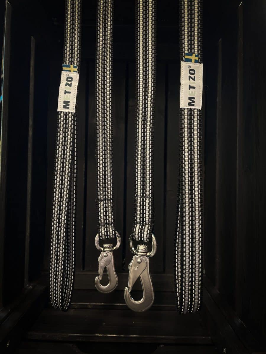 Metizo Koppel Reflex/Antiglid Svart 3m