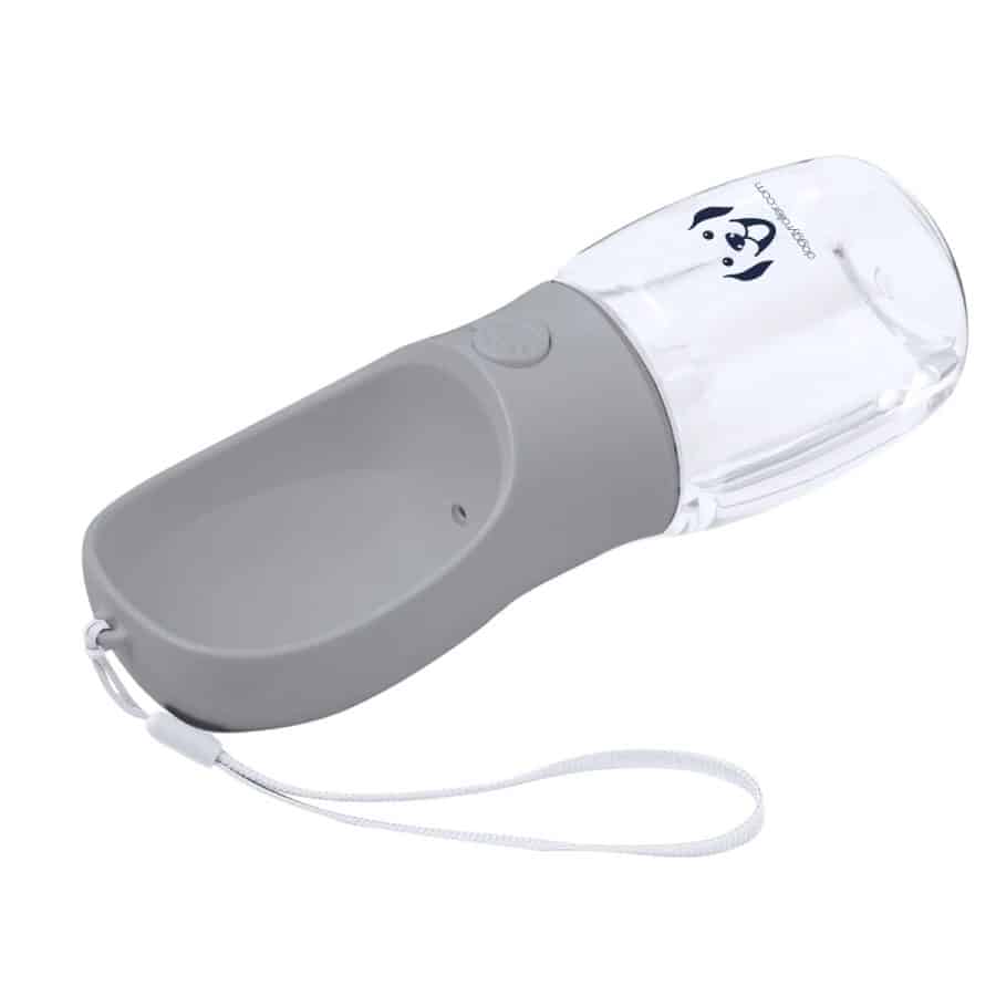 Doggyroller Vattenflaska Grå 350ml