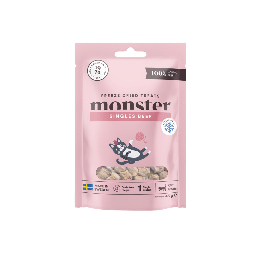Monster Cat Treats Beef