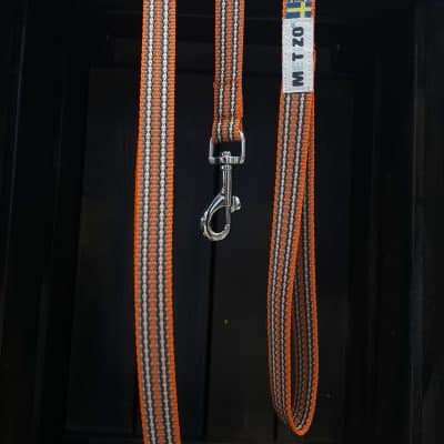 Metizo Koppel Reflex/Antiglid Pistolhake Orange 15mm 3m