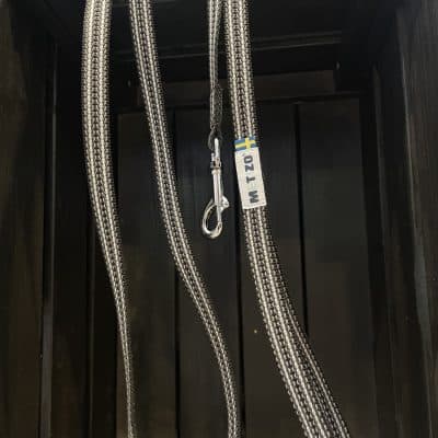 Metizo Koppel Reflex/Antiglid Pistolhake Svart 15mm 3m
