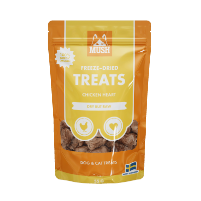 MUSH Treats Kycklinghjärta