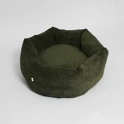 Staey Luna Hundbädd 3.0, Mossgrön Manchestertyg